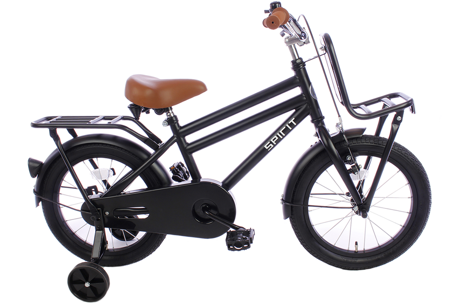 Becks Uitgaan Briljant Spirit Urban Mat-zwart 16 Inch (100% rijklaar) - Bike 2 Bike