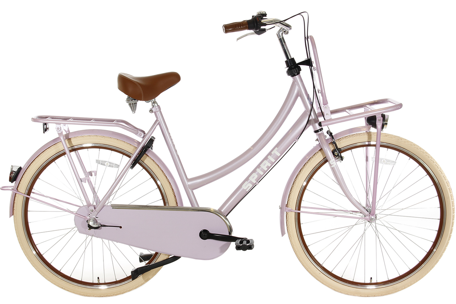 Diverse Lieve Lezen SPIRIT CARGO PLUS N3 TRANSPORTFIETS ROZE(wordt 100% rijklaar geleverd) -  Bike 2 Bike